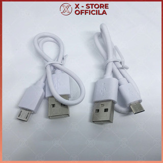 Cáp sạc điện thoại Micro USB 50cm, dây sạc ngắn cho sạc dự phòng, sạc nhanh 2.4A, siêu gọn - DS50CM