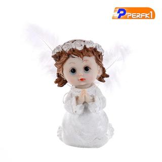 2 Bức Tượng Thiên Thần Tinh Tế Bé Trai Và Bé Gái Tượng Cho Thanh Phòng Ngủ Văn Phòng