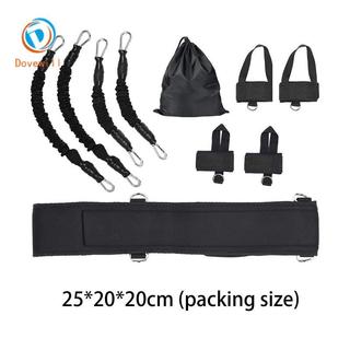 Dây đeo kháng lực Dovewill Boxing Dây tập thể dục 140lbs Dây đeo mắt cá chân Tập thể dục toàn thân