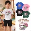 Áo thun bé trai họa tiết Size 90-150 bé từ 2-12 tuổi Mềm mại Dễ chịu