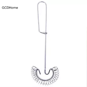GCDHome Hướng dẫn sử dụng Máy đánh trứng bằng thép không gỉ Lò xo cuộn Máy trộn trứng Khuấy Dụng cụ nhà bếp HOT