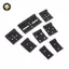{TB & Bag} 25MM 35MM 45MM Kim Loại DIN Rail Kẹp Cố Định Kẹp Rơle Gắn Bule Cố Định Đơn Giản Ra Có Lỗ Gắn.