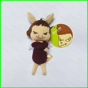 PS1 Nara Yoshitomo Quỷ thiên thần cánh búp bê búp bê đồ chơi sang trọng trang trí chìa khóa mặt dây chuyền SP1