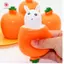 MJnmc Kính Thiên Văn Cà Rốt Thỏ Bóp Squishy Đồ Chơi Mềm Giảm Căng Thẳng Fidget Đồ Chơi An Toàn Cho Trẻ Em Người Lớn Văn Phòng Nghỉ Chơi Mới