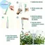 Pufangbliss Bộ tưới nhỏ giọt đáng tin cậy 20 chiếc để tưới cây trong chậu Giải pháp điều chỉnh không cần pin VN