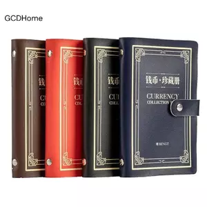 GCDHome 50 Cuốn Sách Bộ Sưu Tập Dung Tích Lớn Để Thu Tiền Giấy HOT