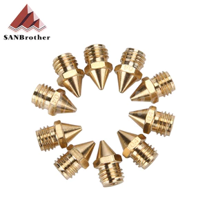 Phụ kiện máy in 3D Vòi phun CR-X 1,75mm 0,4mm 0,6mm Vòi phun đồng thau đa năng 6.30 0MW5