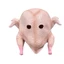 DONOVANQQ Mặt nạ Cosplay Halloween, Mặt nạ cao su gà Thổ Nhĩ Kỳ mới lạ ngộ nghĩnh, Đồ dùng dự tiệc Mũ đội đầu gà thực tế mềm