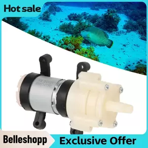 Belleshopp Máy bơm hút nước mini 385 DC 12V Màng ngăn điện có độ ồn thấp cho máy pha trà Cá