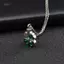 PNPIA- Clover Urn Nelace cho - Trang sức hỏa táng Lưu niệm Mặt dây chuyền tưởng niệm Quà tặng