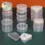 Hộp Nhựa Cho Tam Giác / Tròn / Vuông Puff Bọt Biển Trong Suốt Túi Đựng Mỹ Phẩm Du Lịch Di Động ELWW