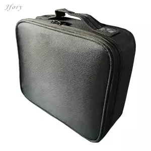 Jfory Điều Khiển Từ Xa Bộ Điều Khiển Túi Bảo Quản Nhẹ Có Thể Điều Chỉnh Nội Thất Di Động Chống Sốc Chắc Chắn Màu Đen Cho Máy Phát NB4