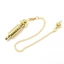 ZENZON Phù Thủy Tâm Linh Pendulos, Năng Lượng Dowsing Con lắc Isis, Phụ Kiện Vòng Cổ Chỉ Thiền Xoắn Ốc Đồng Nón Kim Loại Con lắc Nữ