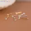 Photoframe 1 Chiếc Thép Titan Zircon Bông Tai Dành Cho Nữ Bé Gái Đảng Mới Mỹ Món Quà Trang Sức VN