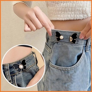 Nút gài quần jean chỉnh size chỉnh size eo cạp cố định nút gài hình butterfly thời trang Gavi - Núi Gài Tổng Hợp - SUNND