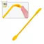 Dụng cụ cạo hai đầu bằng silicon Đầu nhỏ thìa mỹ phẩm Kem nền Mini Dig Spoon Dụng cụ trang điểm Mỹ phẩm ELWW
