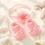 Bộ băng đô cho bé BRBRAA, Bộ tất trẻ em co giãn mềm mại pha trộn Cotton, Bộ tất trang trí nơ ren hoa vải tuyn Bộ đạo cụ chụp ảnh
