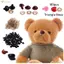 YOLOGO 100 Bộ phận an toàn Nút gấu Mũi búp bê thủ công