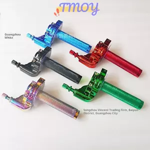 TMOY 1 Chiếc Tay Cầm Xoắn Ga 22 Mm Đa Năng Nhôm Tăng Tốc Cho Xe Máy Xe Máy Xe Máy Xe Tay Ga Xe Đạp M10 * 1.5 TMOY