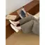 TT Dây Đeo Chéo Mary Jane Giày Nữ Thoải Mái Muỗng Giày Dẹt Velcro Tất Cả Trận Đấu Giày Da Thật