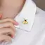 Hương thơm nhỏ phong cách Hàn Quốc, Corsage Crystal Bee dễ thương, Pin, Suit, Pin cổ chống đi bộ [Mina]
