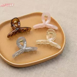 HFSHY Kẹp Móng Vuốt Mini Nhẹ 10 / 50 Chiếc 4CM Kẹp Tóc Chống Trơn Trượt Màu Thạch Cho Bé Gái Đuôi Ngựa Nhỏ Mặc Ngoài Trời VN