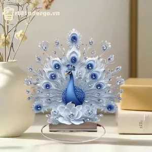 GE Decor Peaco Hình Peaco Trang Trí Văn Phòng Tân Gia Quà Tặng Trang Trí Máy Tính Để Bàn Trang Trí VN