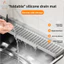 GILL Bồn Rửa Khay Thấm Nước, Tấm Thoát Nước Bồn Rửa Cạnh Nẹp Silicon, Tấm Chống Rỉ Chống Trượt Bồn Rửa Nhà Bếp Cốc Trà Nhà Bếp