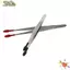 NOTE1 2 Chiếc Nhíp Tipped, Đầu Đen Đỏ Không Marring Đầu Phẳng Bọc Nhíp Mềm, Kẹp Thép Cao Su Đầu Thép Kẹp Thép Điều Khiển Đẹp