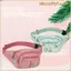 Túi đeo vai ngực MONOSTYLE, Túi đeo thắt lưng chống nước Fanny Pack, Chữ dập nóng Túi đeo chéo phong cách Hàn Quốc nhẹ đa chức năng