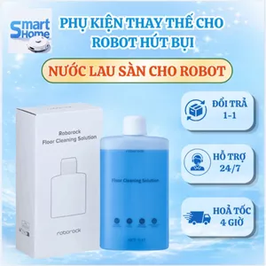 Nước lau sàn cho robot hút bụi Roborock - Nước lau nhà hương bưởi xanh tự nhiên thơm mát Cho robot hút bụi