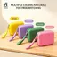 Ví đựng tiền xu bằng silicon hình trái tim 3D dễ thương Dây đeo cổ tay di động chống nước cho tai nghe chìa khóa Trường học nữ sử dụng mới