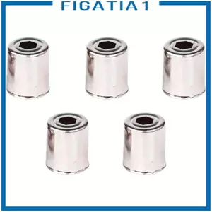 5x Nắp thay thế lò vi sóng Bộ phận lò nướng chống mài mòn cho văn phòng nhà hàng Màu xám đậm 18x15mm