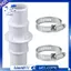 Dành cho máy hút bụi bể bơi Bộ chuyển đổi ống bể bơi tương thích 1-1 / 4 "đến 1-1 / 2" Khớp nối kết nối cho bể bơi trên mặt đất