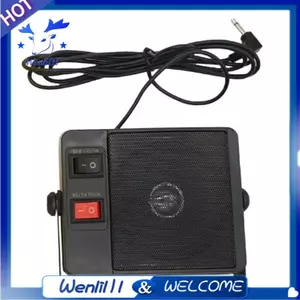 750 Loa Ngoài Cho Bộ Đàm 3.5 Mm CB Máy Quét Loa Cho Xe Hai Chiều Đài Phát Thanh Di Động Walkie Talkie