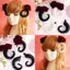 Devil Horn Hair Barrettes Cosplay Cừu Sừng Kẹp Tóc Trang Phục Chống Đỡ Phụ Kiện Tóc Trang Trí Tiệc Halloween [Mina]