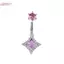 HFSHY Bụng Nút Nhẫn Ngôi Sao Lấp Lánh Zircon Y2K Thẩm Mỹ Rốn Xuyên Trang Sức Cho Nữ Ngày Lễ Mùa Hè Mặc VN
