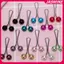 JASMINE 12 Chiếc Khăn Ngọc Trai Thổ Cẩm Pin Khăn Trùm Đầu Khăn Choàng Khăn Choàng Nữ Hồi Giáo Khăn Hijab Kẹp JASMINE
