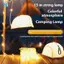 Đèn lồng LED hình lều đầy màu sắc Đèn xung quanh di động Đèn dây ngoài trời