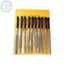 PUSKY 10 Cái / bộ Kim Loại Tập Tin Bộ Gỗ Rasp Đánh Bóng Kim Loại Tay FileTools Thép Rasp Needl Filing Cho Kim Loại Thủy Tinh Đá Gỗ Carv VN