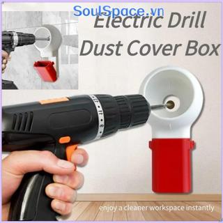 Hộp đựng bụi mũi khoan SOULSPACE, Máy hút bụi máy khoan điện chống bụi, Dụng cụ điện in đa năng Xây dựng bộ thu mảnh vỡ