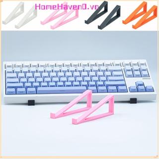 HOMEHAVEN 1 Cặp Bàn Phím Chân Đế Nâng Cao, Bàn Phím Di Động Nâng Góc Bàn Phím Máy Tính Nâng, Phụ Kiện Giá Đỡ Màn Hình Nhựa