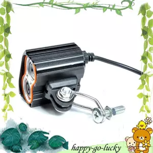 Đèn pha xe đạp leo núi MTB 5V-48V Xe tay ga hợp kim nhôm chống nước Đèn trước Đèn cảnh báo ban đêm Đèn pha USB
