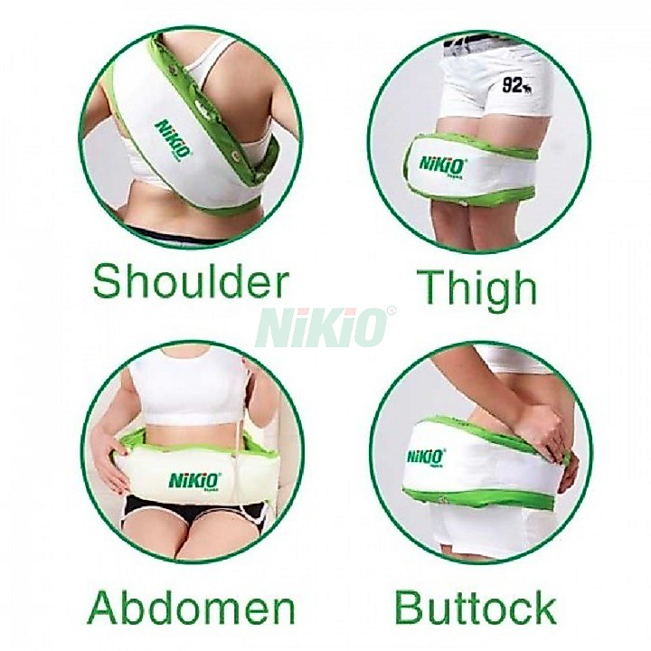 Máy Massage Giảm Mỡ Bụng Nhật Bản Nikio NK-168 - Chính Hãng