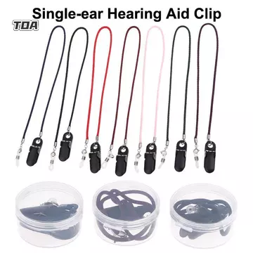 TOA 1 Cái Đa Năng Máy Trợ Thính Kẹp Trợ Thính Phụ Kiện Ngăn Ngừa Mất Di Động Treo Dây Trợ Thính Cố Định Dây VN