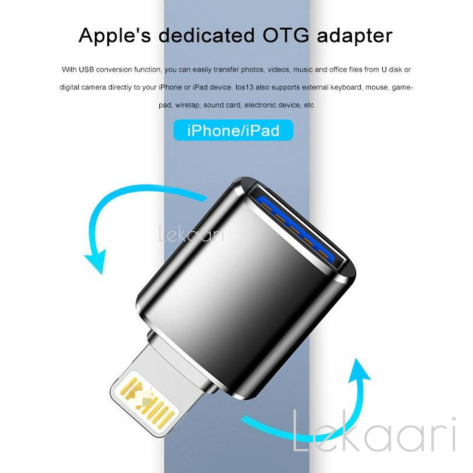 Bộ chuyển đổi OTG ios sang USB 3.0 Bộ chuyển đổi truyền dữ liệu cắm và ...