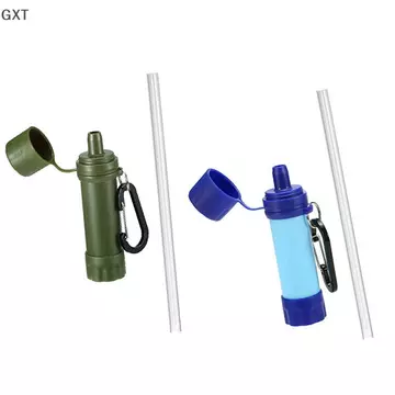 Fu Ngoài Trời Uống Lọc Nước Lọc Khẩn Cấp Cuộc Sống Di Động Sinh Tồn Rơm Lọc Nước Du Lịch Cắm Trại Nguồn Cung Cấp CK
