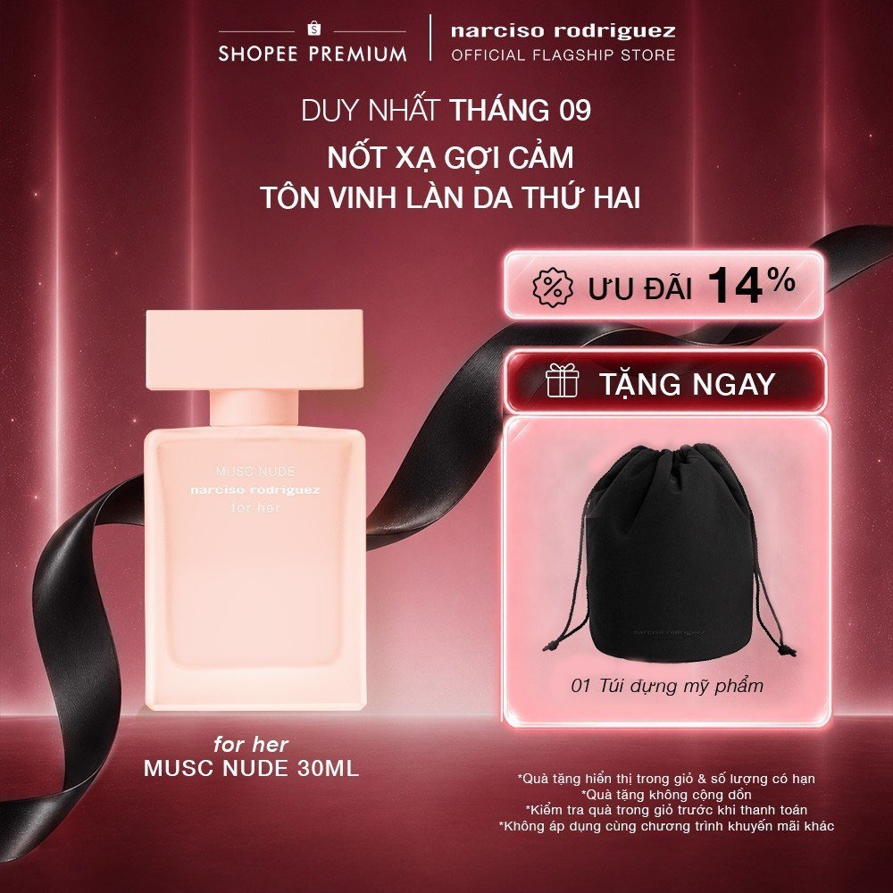 Nước hoa nữ Narciso Rodriguez Musc Nude EDP 30ml