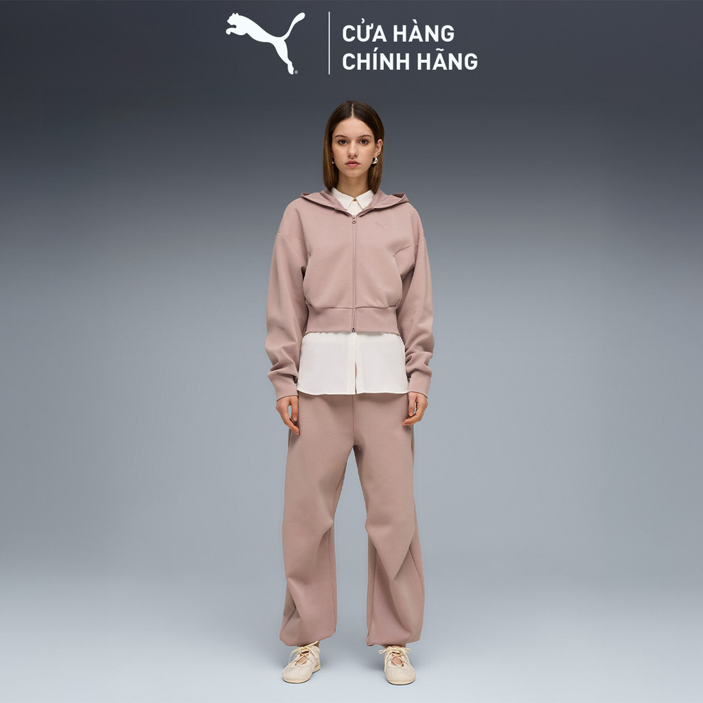 Quần Dài Thời Trang PUMA Nữ PUMATECH SENSE Pants DK cl Sandstone Màu Be
