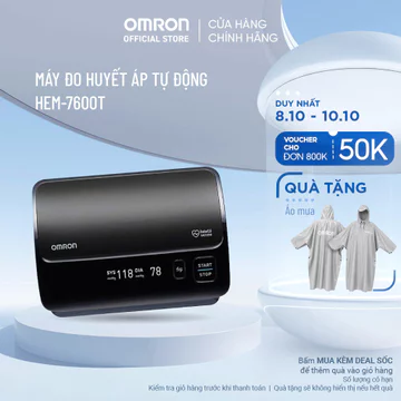 Máy đo huyết áp tự động Omron HEM-7600T